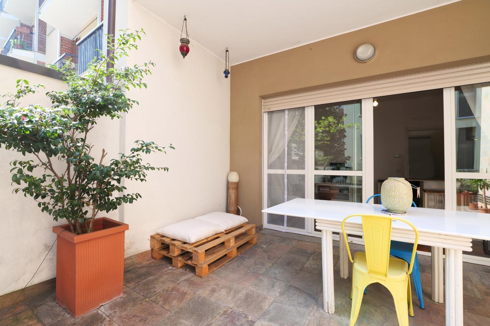 Garden&terrace Fondazione Prada Apartment
